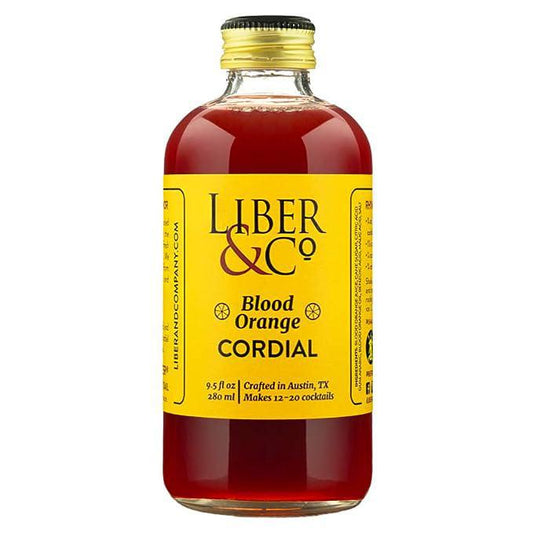 Liber & Co - Blood Orange Cordial (9.5OZ)