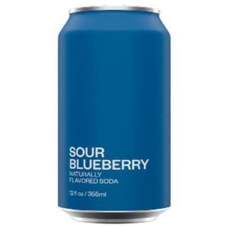United Sodas - 'Sour Blueberry' Naturally Flavored Soda (12OZ)