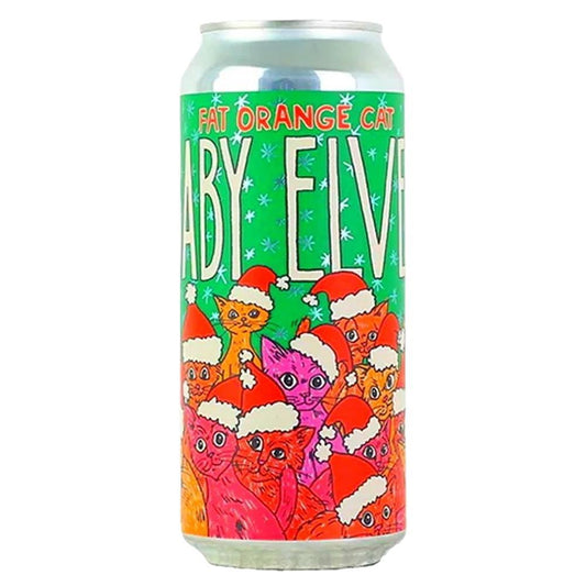 Fat Orange Cat Brew Co. -  'Baby Elves' IPA (16OZ)