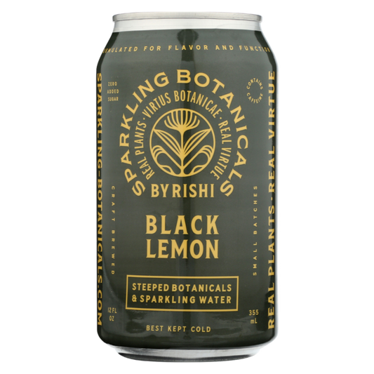Rishi - 'Black Lemon' Sparkling Botanical Tea (12OZ)
