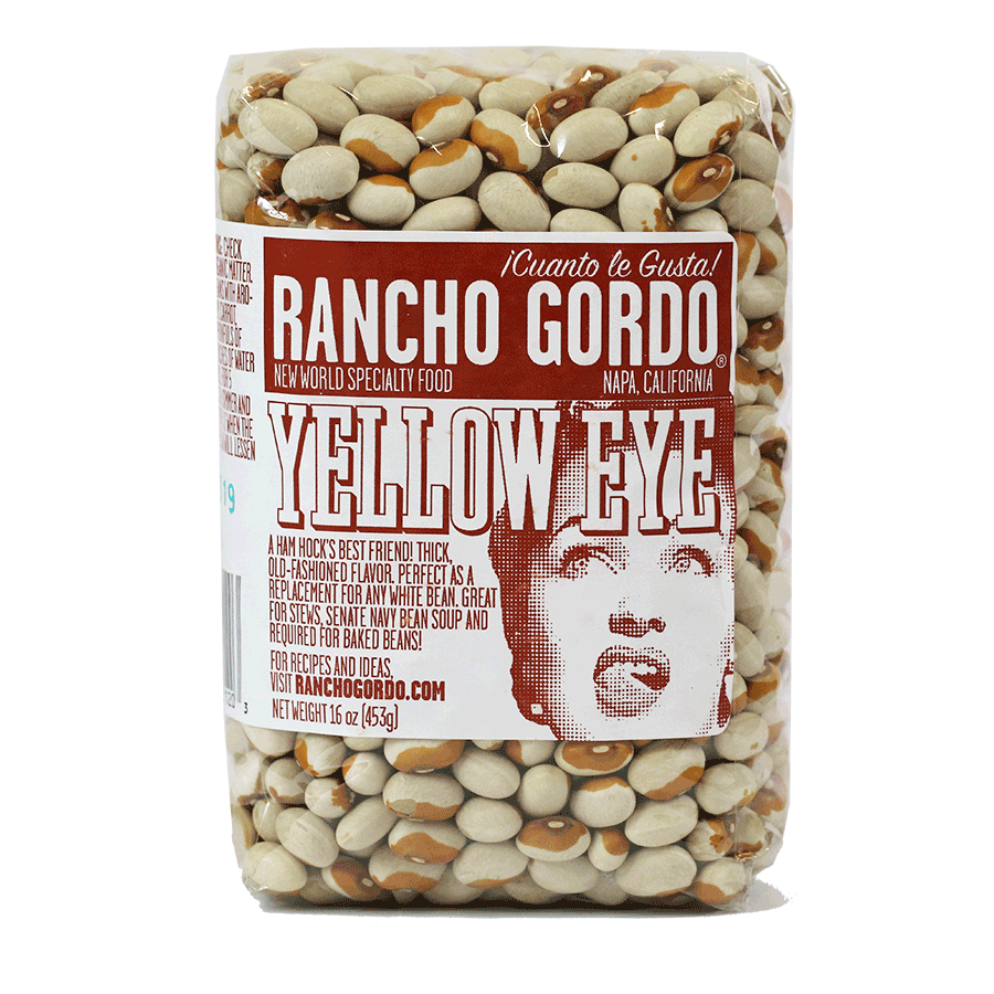 Rancho Gordo - 'Yellow Eye' Heirloom Beans (16OZ)