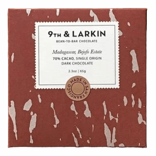 9th & Larkin - 'Bejofo Estate, Madagascar' Single - Origin Dark Chocolate (72% | 65G)