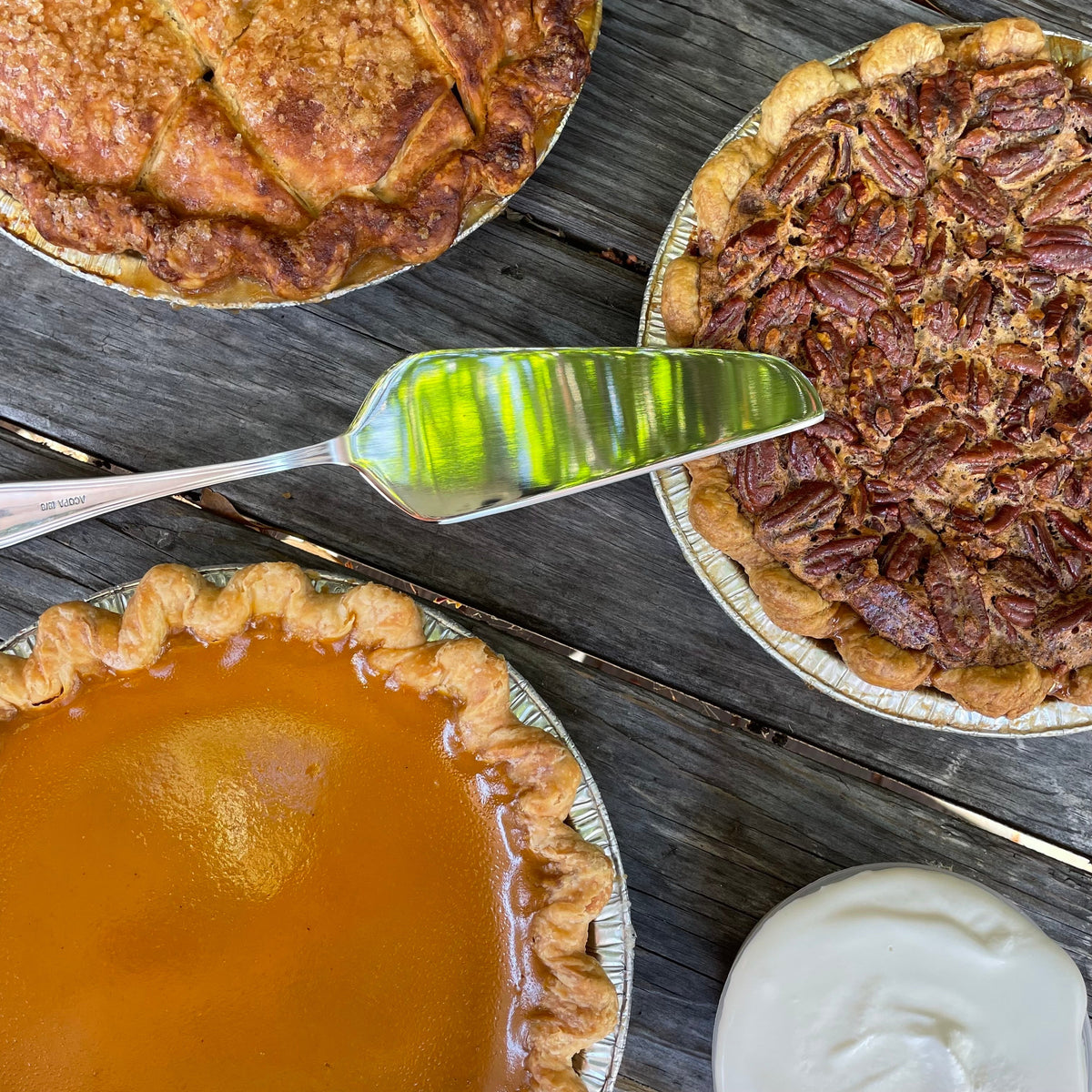Three Babes Bakeshop Whole Shebang pie set