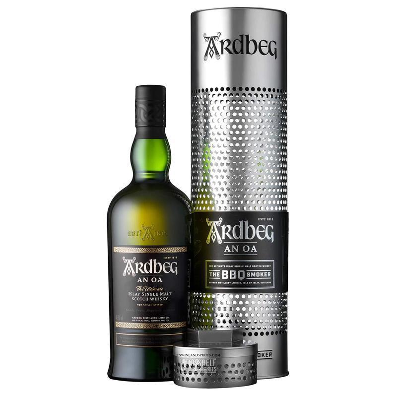 Ardbeg Distillery - 'An Oa' Islay Single Malt Scotch w/ BBQ Smoker (750ML)