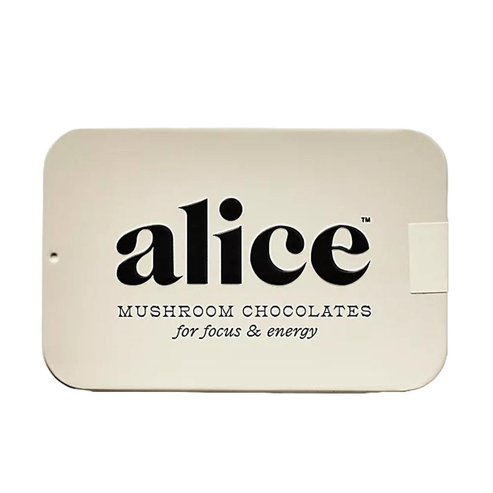 Alice Mushroom Chocolates - 'Focus & Energy' Mushroom - Infused Chocolate (16 Squares)