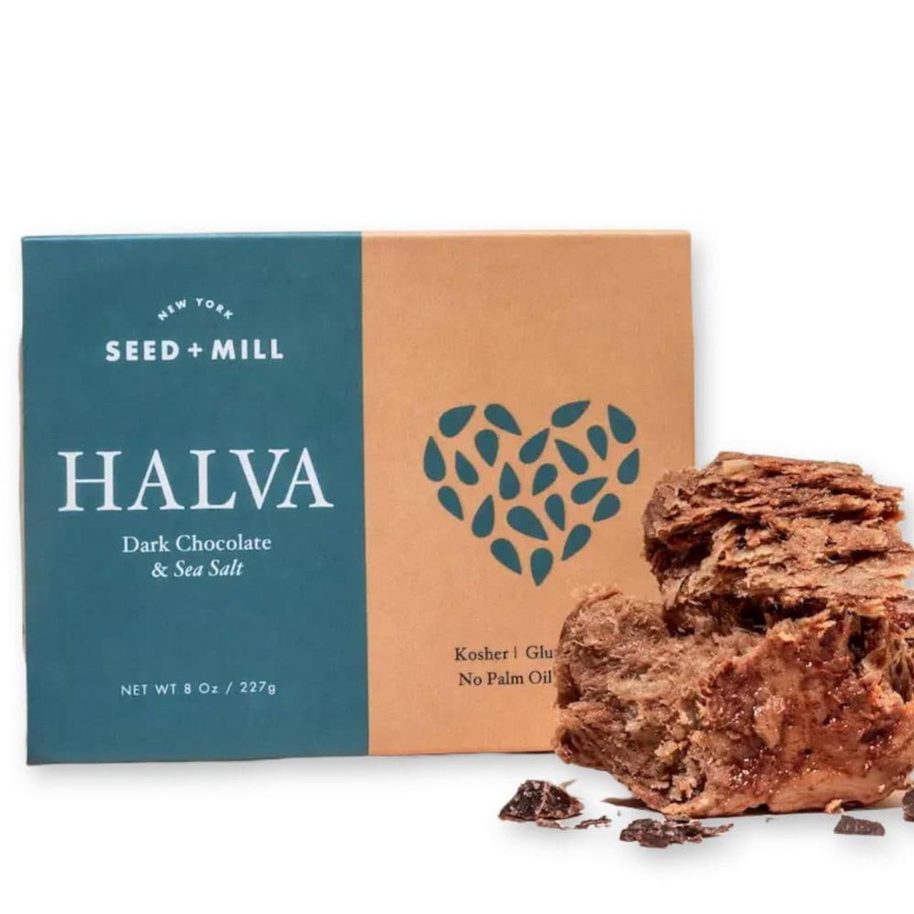 Seed + Mill - Dark Chocolate & Sea Salt Halva (8OZ)