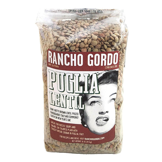 Rancho Gordo - 'Puglia' Lentils (16OZ)