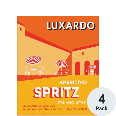 Luxardo - 'Italiano Style' Aperitivo Spritz (4x250ML)