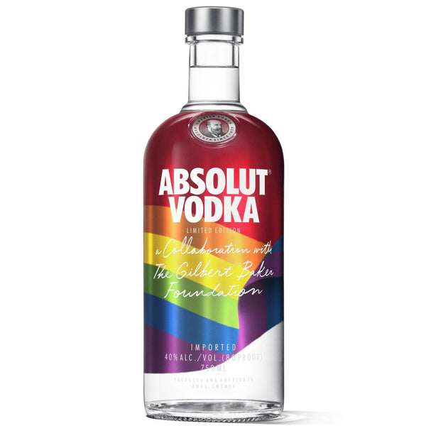 Absolut Vodka - 'Rainbow' Limited-Edition Vodka (750ML).