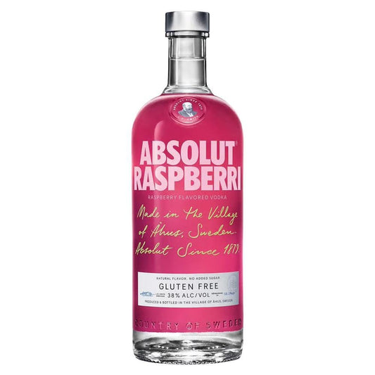 Absolut Vodka - 'Raspberry' Vodka (750ML)