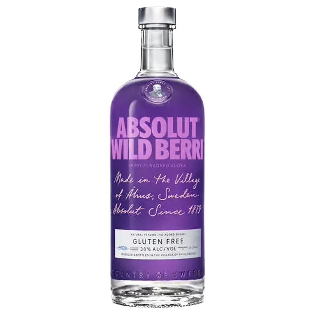 Absolut Vodka - 'Wild Berry' Vodka (750ML)