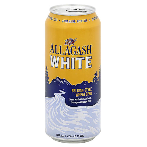 Allagash Brewing Company - 'Allagash White' Belgian-Style Wheat Beer (16OZ).