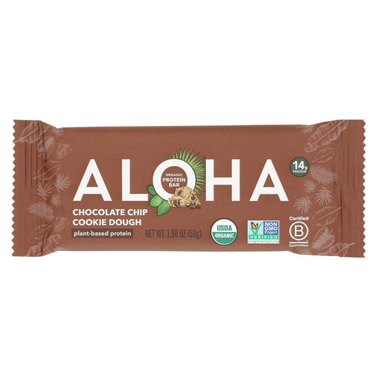 Aloha - 'Chocolate Chip Cookie Dough' Protein Bar (1.98OZ)