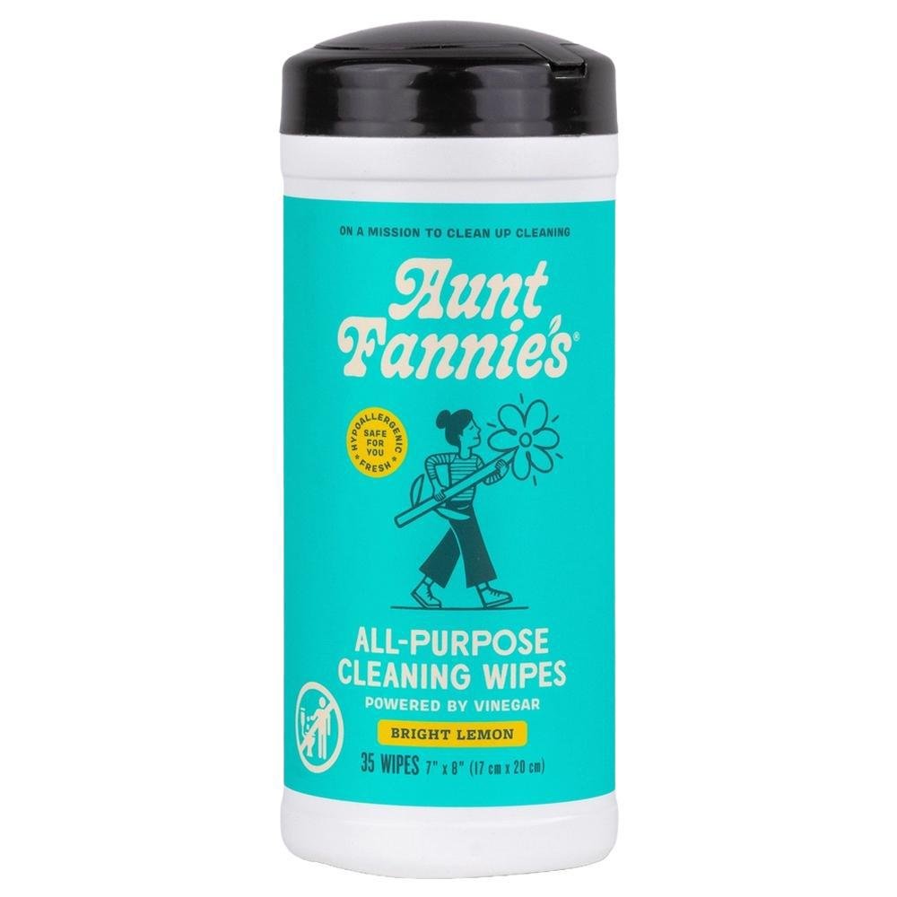 Aunt Fannie's - Non-Toxic Biodegradable Cleaning Wipes (35PLY).