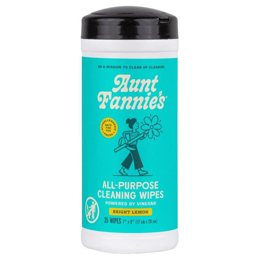 Aunt Fannie's - Non - Toxic Biodegradable Cleaning Wipes (35PLY)