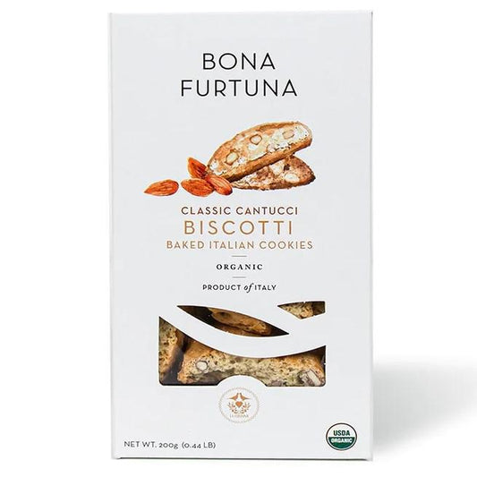 Bona Furtuna - 'Classic Cantucci' Organic Biscotti (200G)