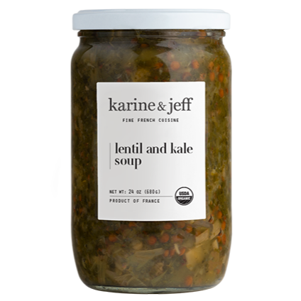 Karine & Jeff - 'Lentil And Kale' Soup (24OZ)