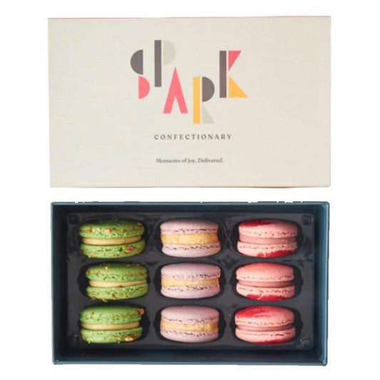 Spark Confectionary - 'Parisian' Macarons (9CT)