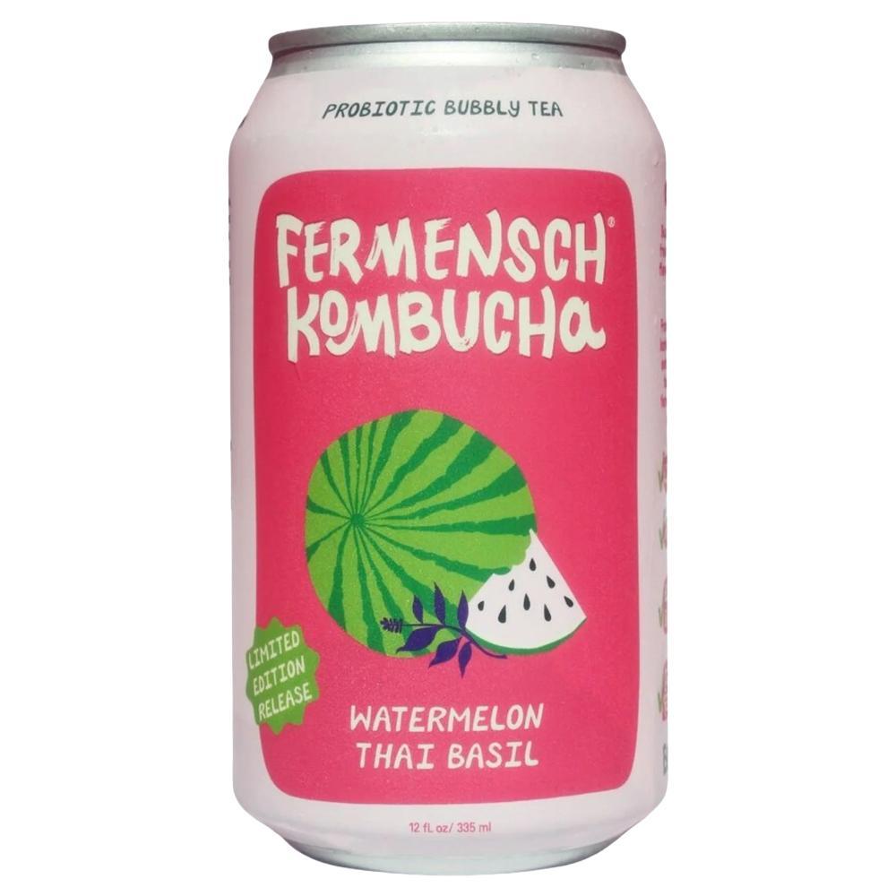 Fermensch Kombucha - 'Watermelon Thai Basil' Kombucha (12OZ)
