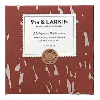 9th & Larkin - 'Bejofo Estate, Madagascar' Single-Origin Dark Chocolate (72% | 65G)