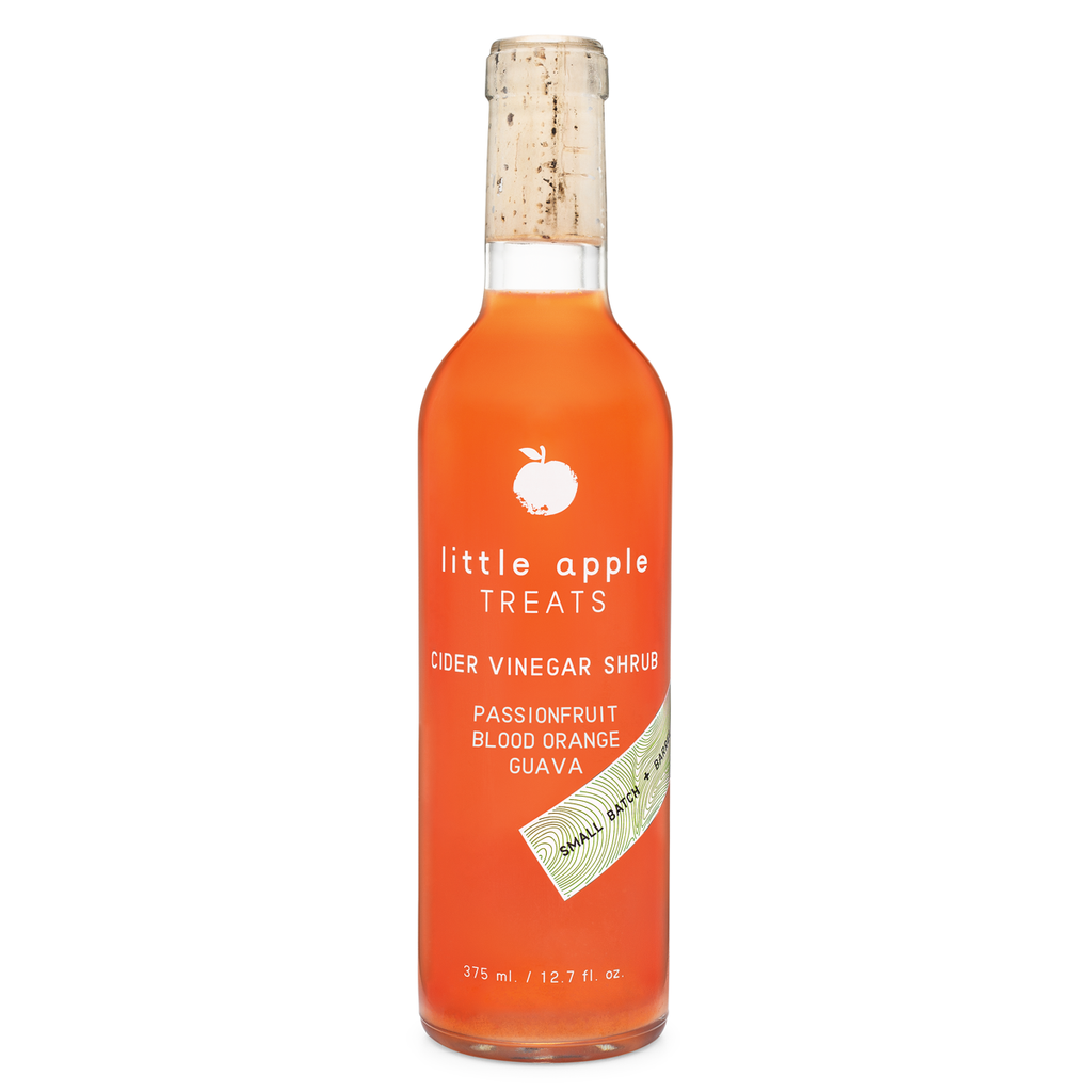 Little Apple Treats - Passionfruit, Blood Orange & Guava Shrub (375ML)