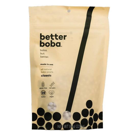 Better Boba - 'Classic' Tapioca Boba Pearls (8OZ)