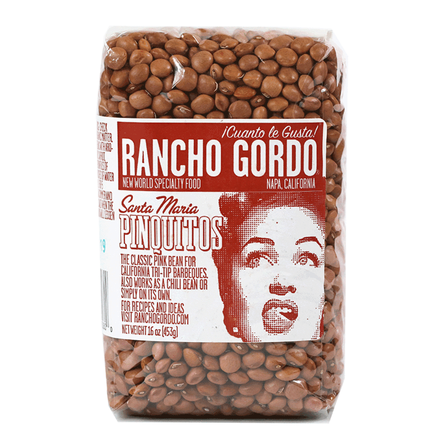 Rancho Gordo - 'Santa Maria Pinquitos' Heirloom Beans (16OZ)