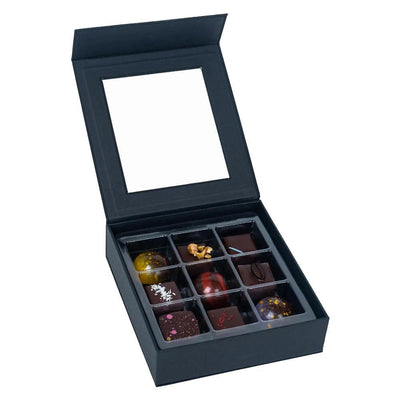 Feve Artisan Chocolatier - Plant-Based Collection (9PC).