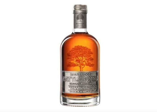 Bainbridge Organic Distillers - 'Battle Point' Organic Wheat Whiskey (750ML) - The Epicurean Trader