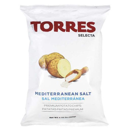 Torres Selecta - 'Mediterranean Salt' Premium Potato Chips (50G)