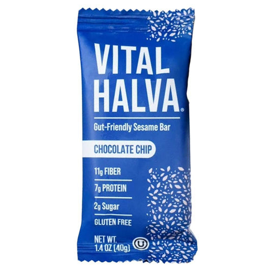 Vital Halva - 'Chocolate Chip' Gut-friendly Sesame Bar (1.4OZ)