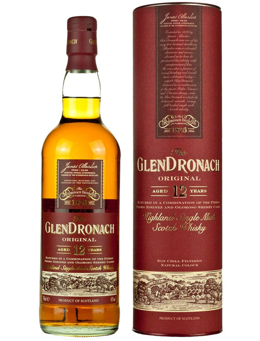 GlenDronach Distillery - 'Original' 12yr Highland Single Malt Scotch (750ML)