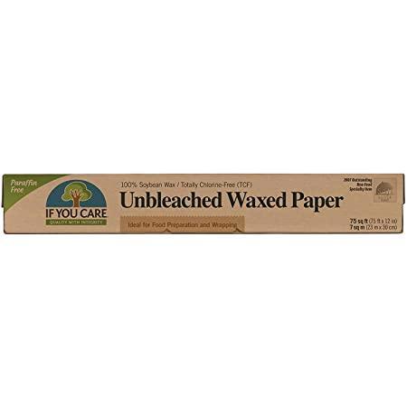 If You Care - Unbleached Waxed Paper (75 SQ FT)