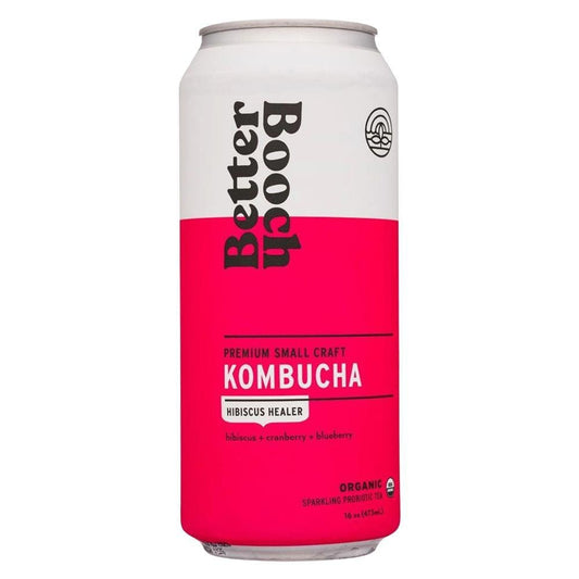 Better Booch - 'Hibiscus Healer' Kombucha (16OZ)