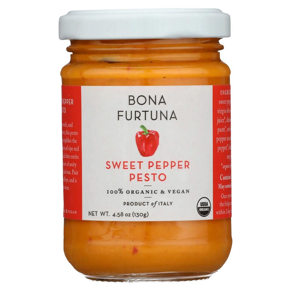 Bona Furtuna - 'Sweet Pepper' Organic Pesto (130G)