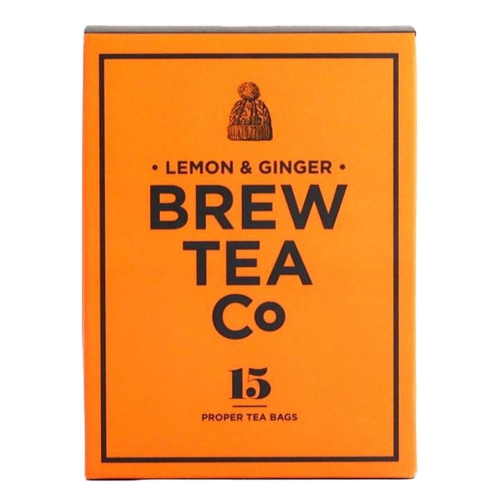 Brew Tea Co. - 'Lemon & Ginger' Tea Bags (15CT)