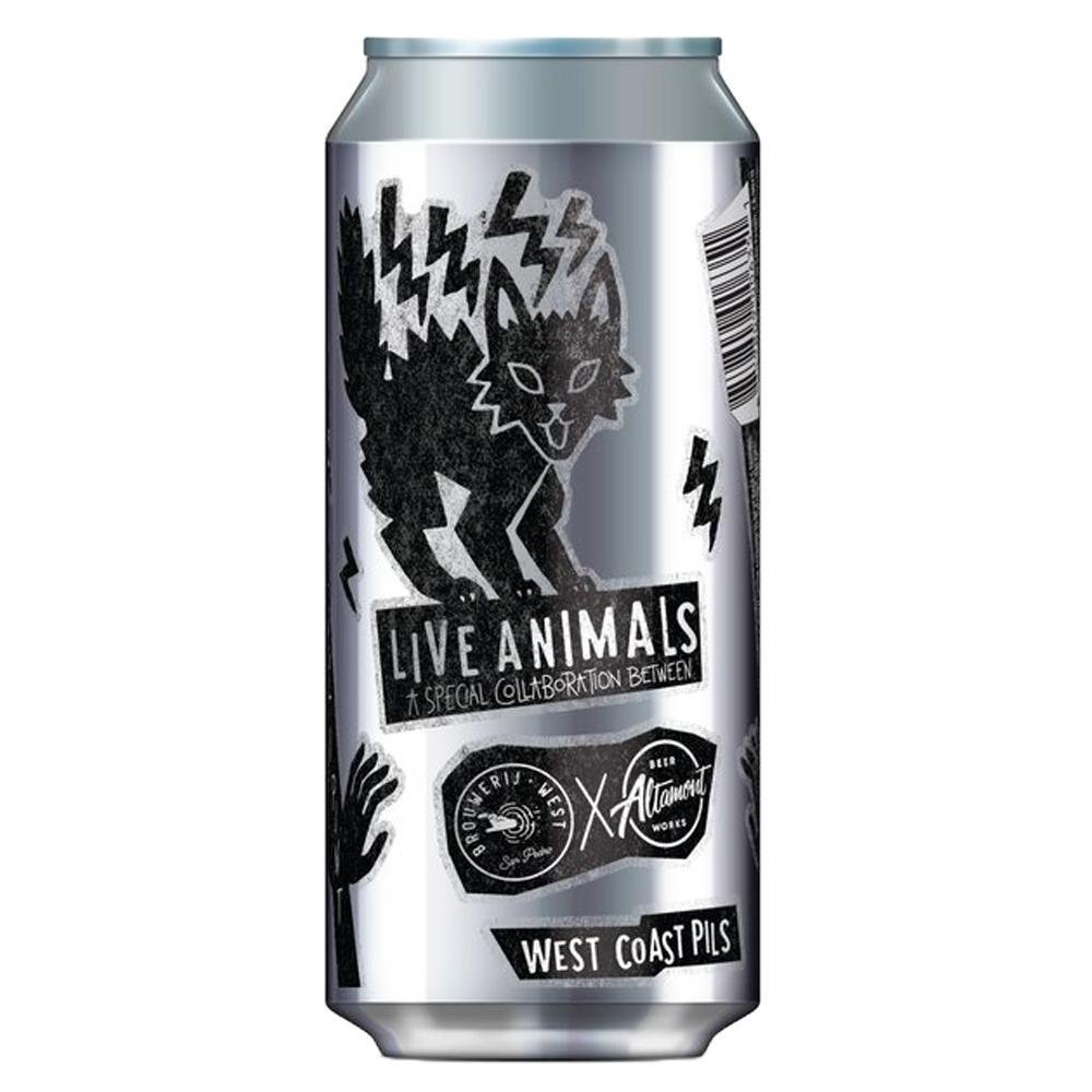 Brouwerij West - 'Live Animals' West Coast Pilsner (16OZ)