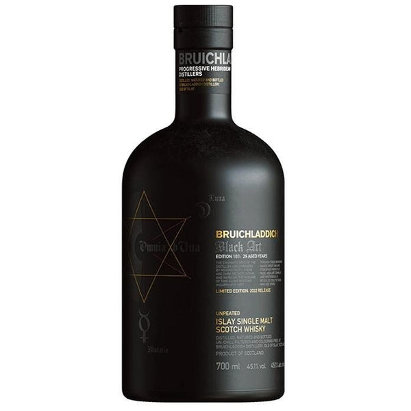 Bruichladdich Distillery - 'Black Art Edition 10.1' 29yr Unpeated Islay Scotch (750ML).