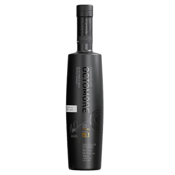 Bruichladdich Distillery - 'Octomore 15.1' Super Heavily Peated Islay Scotch (700ML).