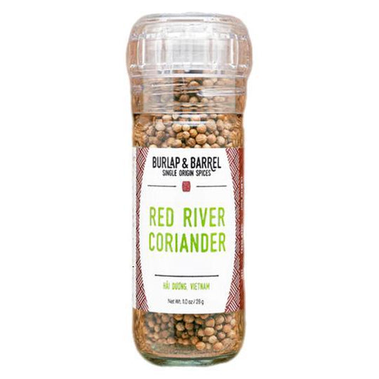 Burlap & Barrel - Red River Coriander in Grinder (0.8OZ)