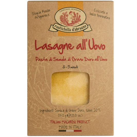 Rustichella D'Abruzzo - 'Lasagne all'Uovo' Egg Lasagna (250G)