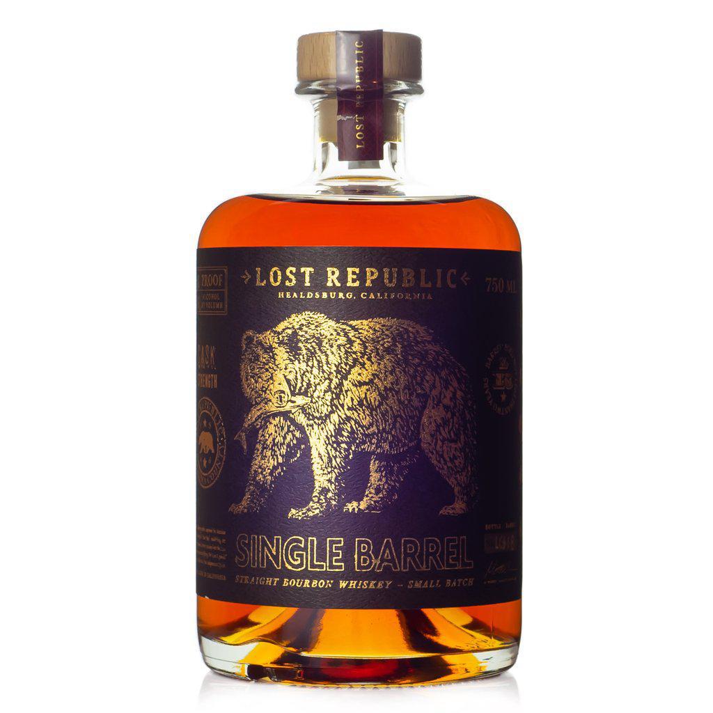 Lost Republic - Single-Barrel Cask-Strength Straight Bourbon (750ML)