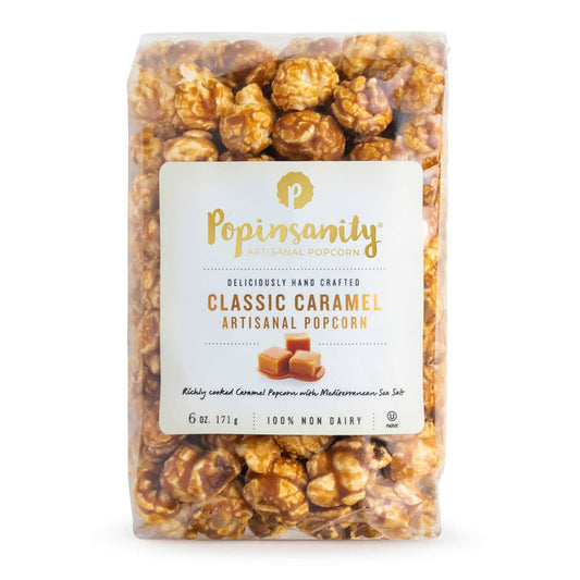 Popinsanity - 'Classic' Caramel Artisanal Popcorn (6OZ)