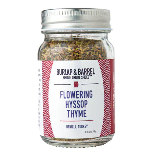 Burlap & Barrel - Flowering Hyssop Thyme (0.8OZ)