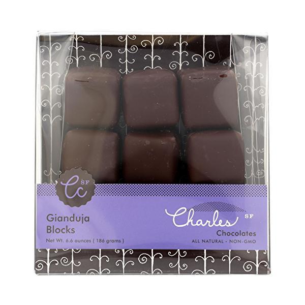 Charles Chocolates - Gianduja Blocks (6.6OZ)