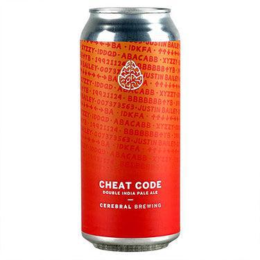 Cerebral Brewing - 'Cheat Code' Hazy DIPA (16OZ)