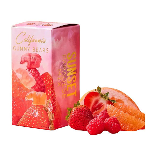 California Gummy Bears - 'Sunset Paradise Mix' Gummy Bears (4OZ).
