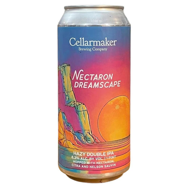 Cellarmaker Brewing Co. - 'Nectaron Dreamscape' Hazy Double IPA (16OZ)