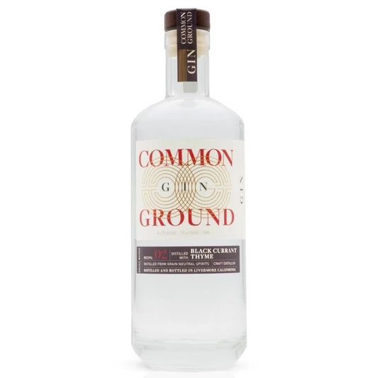 Common Ground Spirits - Black Currant & Thyme Gin (750ML)