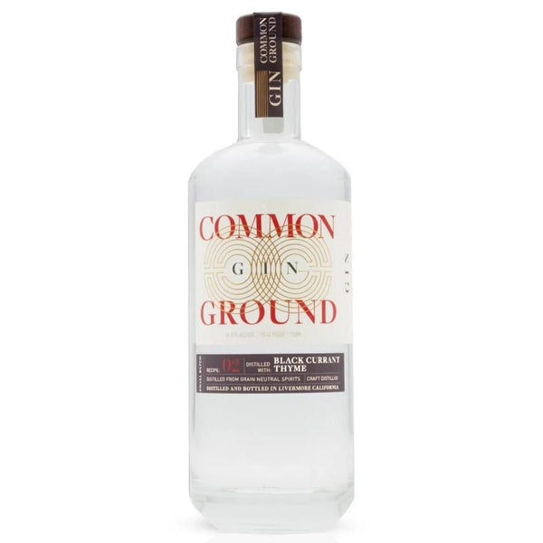 Common Ground Spirits - Black Currant & Thyme Gin (750ML).
